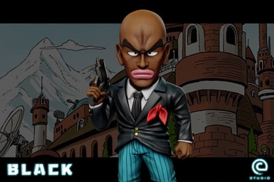 【七龍珠】C-STUDIO－紅緞帶軍團 黑參謀 布拉克1