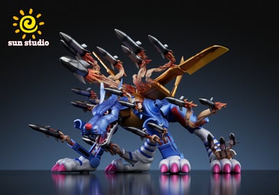 【數碼寶貝】SUN studio-鋼鐵加魯魯2