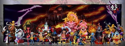 【海賊王】A+研究所-鬼島決戰 第十九彈 魔神風腳 山治4