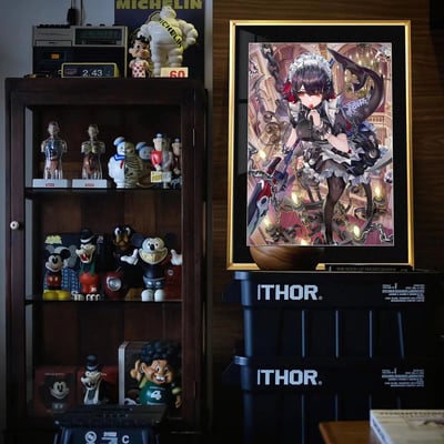 【週邊】千鳥社-艾蓮喬絕區零鯊魚娘女僕Ellen裝飾畫3