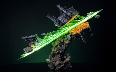 【海賊王】Rain Studio-七武海共鳴系列 第一款 海賊世界的獨行者 鷹眼•米霍克 世界第一的斬擊10