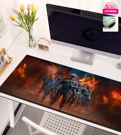 【週邊】阿喵畫社－三角洲戰火 五幅套組 裝飾畫＆滑鼠墊3