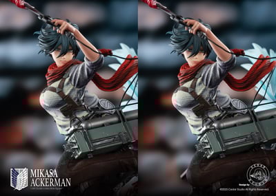 【進擊的巨人】Cedar Studio-斬手三笠6