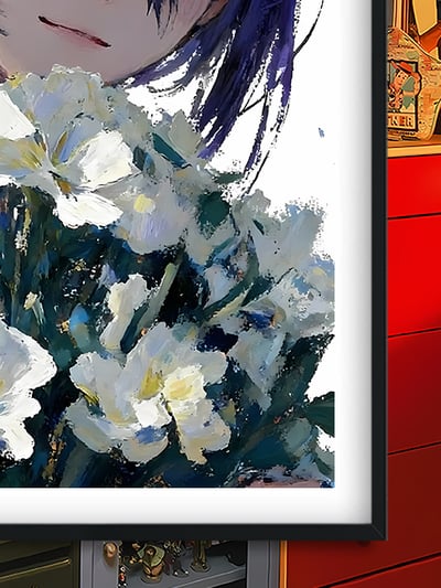 【週邊】巴洛克－鏈鋸人 油畫風蕾塞 裝飾畫&冰箱貼3