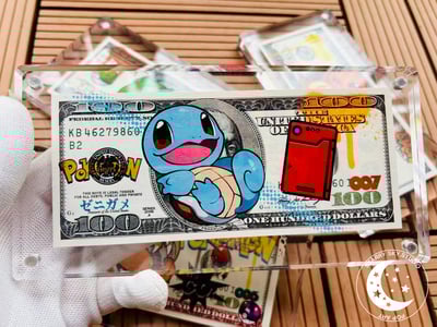 【週邊】星空工作室－寶可夢 第一世代御三家 美金版畫2