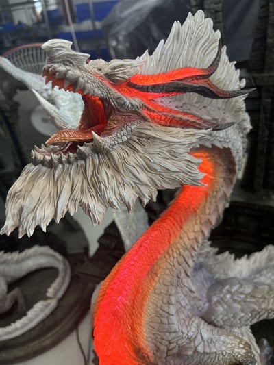 【魔物獵人】DragonFrontierStudio-怪物獵人祖龍（大尺寸加燈版本）12