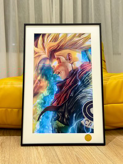 【週邊】星空工作室－七龍珠 超賽特蘭克斯 裝飾畫1