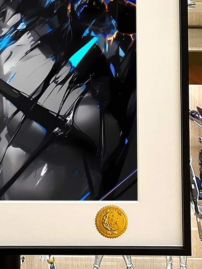 【週邊】星空工作室-葛力姆喬 境·界死神十刃BLEACH烏爾奇奧拉一護裝飾畫4