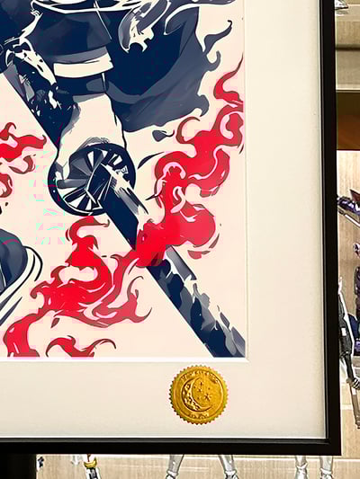 【週邊】星空工作室-國風炭治郎 鬼滅之刃無限城篇裝飾畫4