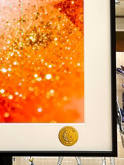 【週邊】星空工作室－金色kitty 裝飾畫4