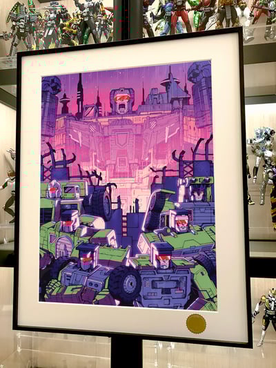 【週邊】星空工作室－變形金剛 大力神 裝飾畫2