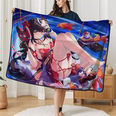 【週邊】千鳥社-崩壞星穹鐵道花火Sparkle午睡毯地毯裝飾畫3