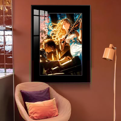 【週邊】橘子工作室－四月是你的謊言 天作之合 裝飾畫3