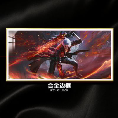 【週邊】阿喵畫社-鬼泣 魔劍但丁1