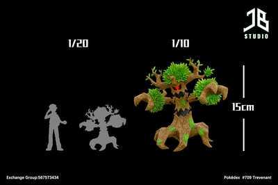 【寶可夢】精寶工作室 JB Studio-生態系列 朽木妖 家門鳥補充包3