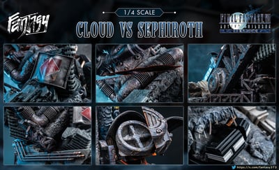 【最終幻想】FANTASY工作室-薩菲羅斯VS克勞德20