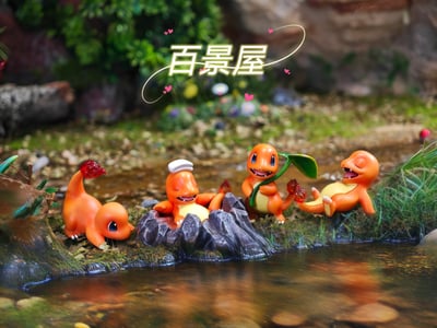 【寶可夢】百景屋-小火龍 童夢萌趣（海外現貨）1