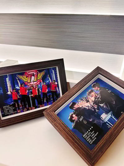 【週邊】千鳥社-SKT歷屆冠軍英雄聯盟T1戰隊擺台2