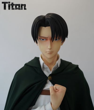 【進擊的巨人】TITAN Studio-胸像系列 第一彈 兵長 里維‧阿卡曼2