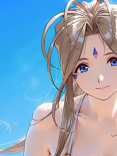 【週邊】巴洛克－我的女神 貝露丹蒂 裝飾畫&冰箱貼2