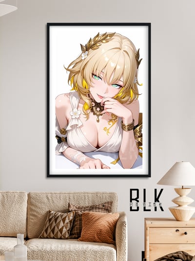 【週邊】巴洛克－崩壞 星穹鐵道 俏皮阿格萊雅 裝飾畫 & 冰箱貼4