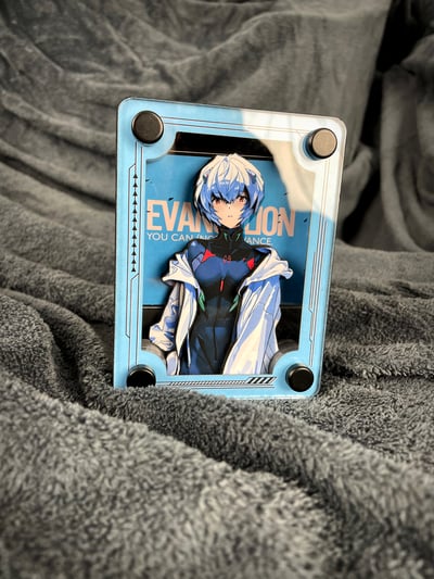 【週邊】萌萌匠-EVA新世紀福音戰士綾波麗立體卡磚1