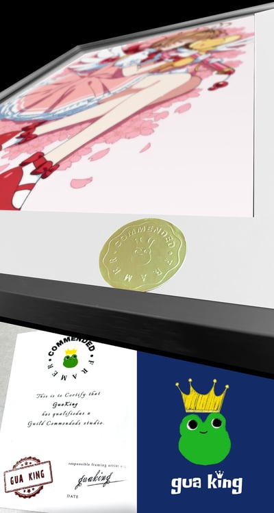 【週邊】皇呱－庫洛魔法使 魔法使小櫻 裝飾畫6