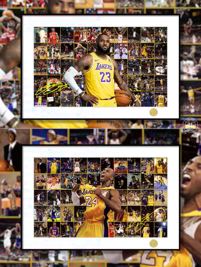 【週邊】H2工作室-NBA勒布朗詹姆斯老詹姆士裝飾畫6