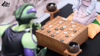 【全職獵人】black stone-蟻王下棋 蟻王VS小麥 軍儀7