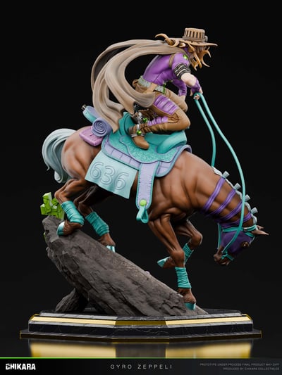 【JOJO的奇妙冒險】CHIKARA STUDIO－JOJO的奇妙冒險 第七部 飆馬野郎 傑洛・齊貝林3