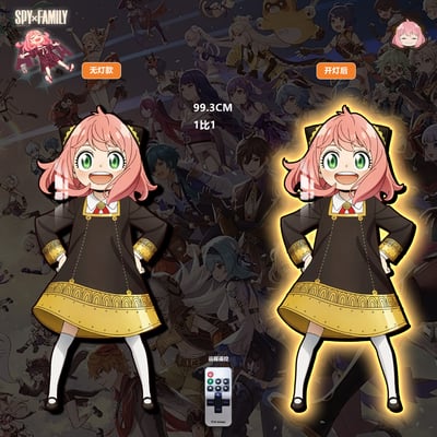 【週邊】阿喵畫社-阿尼亞燈帶畫6