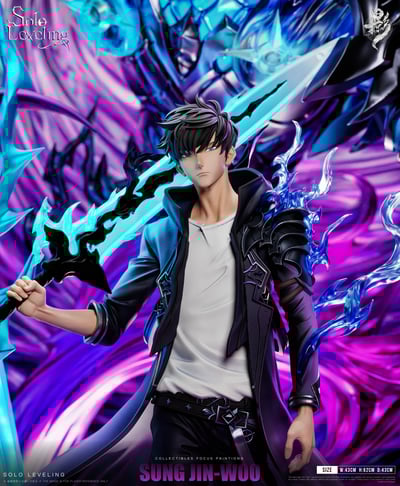 【我獨自升級】掠影工作室－收藏級別雕像 001 獨自升級 君王 程肖宇6