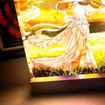 【週邊】阿喵畫社－四月是你的謊言 宮園薰 發光卡磚4