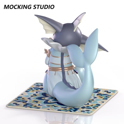 【寶可夢】主意玩家-舞娘伊布系列 水伊布4