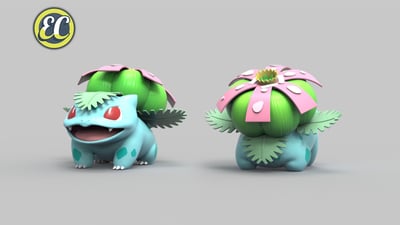 【寶可夢】EC-Studio-寶可夢圖鑑 禦三家可愛系列 第一彈2