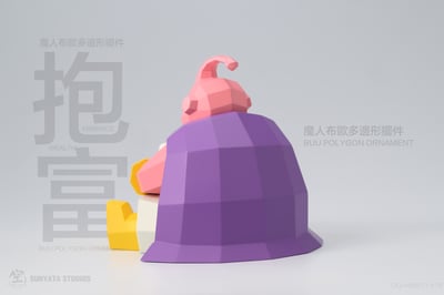 【七龍珠】空界工作室-桌上汽車擺飾 抱富佈歐4