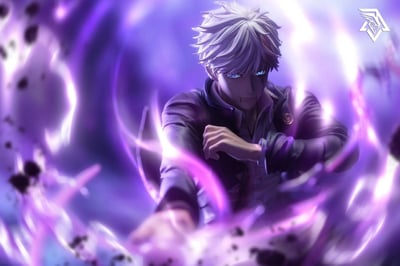 【咒術迴戰】SSC工作室-現代最強 六眼無下限術式術師 五條悟 虛式 茈2