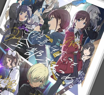 【週邊】千鳥社-哭泣少女樂團河原木桃香井芹仁菜安與昴聲優裝飾畫4