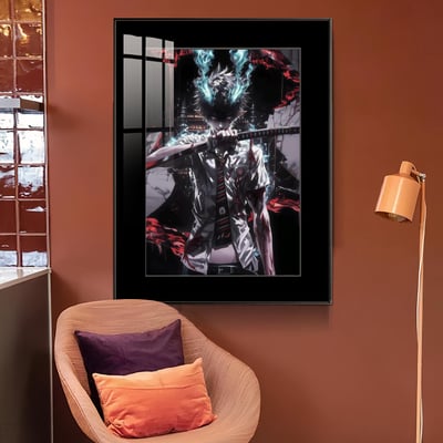 【週邊】橘子工作室－黑魂 裝飾畫3