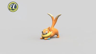 【寶可夢】EC-Studio-寶可夢圖鑑 泳氣鼬2
