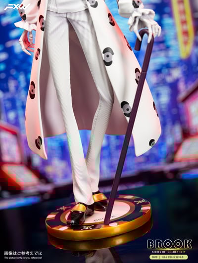 【海賊王】Fxw-海賊草帽團劇場版黃金城系列 布魯克2