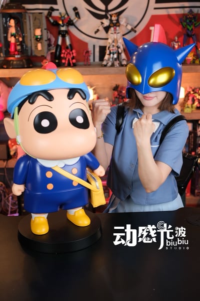 【蠟筆小新】動感光波 x 動感工坊-秋季校服小新（海外現貨）4