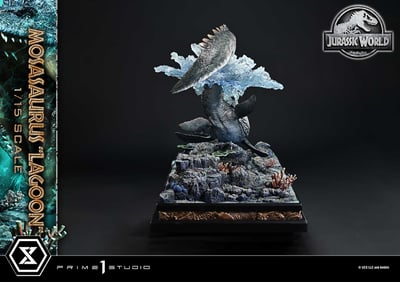 【正版授權】Prime 1 Statue-侏羅紀世界 滄龍 潟湖6