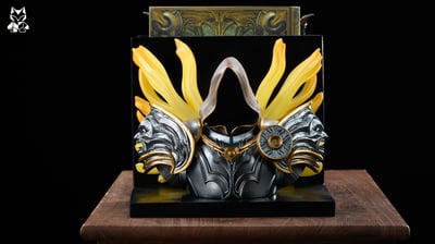 【暗黑破壞神】皮皮工作室－伊納瑞斯＆莉莉絲 書檔雕像7