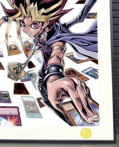 【週邊】H2工作室-遊戲 阿圖姆 遊戲王 武藤遊戲 法老王 暗遊戲 裝飾畫3