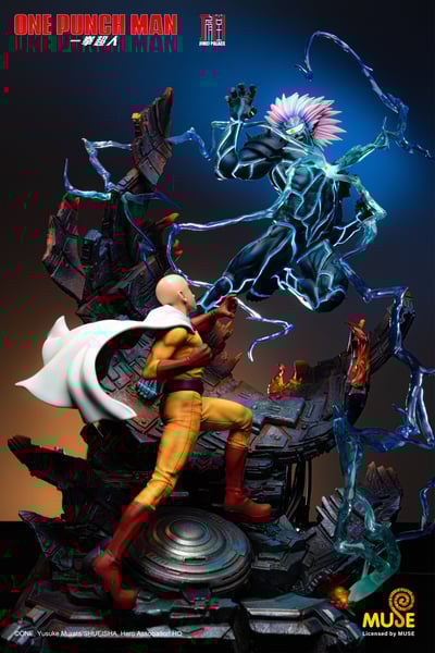 【正版授權】集美殿堂-一拳超人 琦玉VS波羅斯8