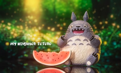 【宮崎駿】物語工作室-宮崎駿小物系列 02 西瓜龍貓4