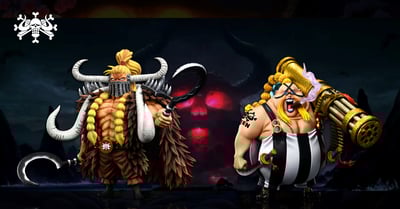 【海賊王】A+研究所-百獸海賊團 三災 奎因3