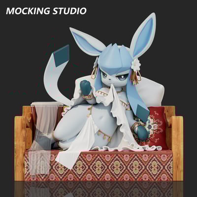 【寶可夢】主意玩家－舞娘伊布系列 冰伊布4