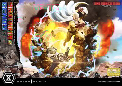 【正版授權】Prime 1 Statue－一拳超人 埼玉＆傑諾斯23
